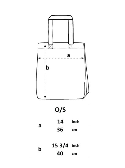 Tote bag recycled Emotions natural, Laeti-Berlin - fair trade