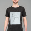 T-shirt Electric Dancer Speckled Black Laeti-Berlin