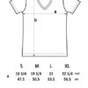 T-shirt dimensions-ep03v, V-Neck Man