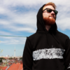 hoodie panorama berlin white