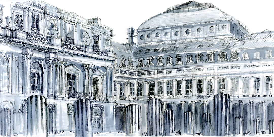 23.03.18- Colonnes de Buren, Palais Royal – Comédie Française (Paris, Fr.)