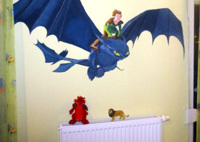 Drache Wandbild- KinderzimmerZoom-09.01.2014-Laetitia-Hildebrand -2