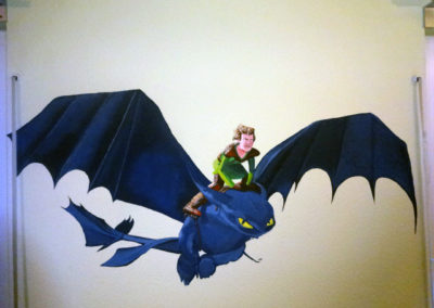 Dragon Wall painting- Child's roomZoom-09.01.2014-Laetitia-Hildebrand -1