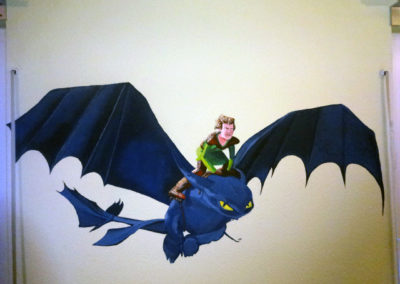 Dragon Wall painting- Child&#039;s roomZoom-09.01.2014-Laetitia-Hildebrand -1