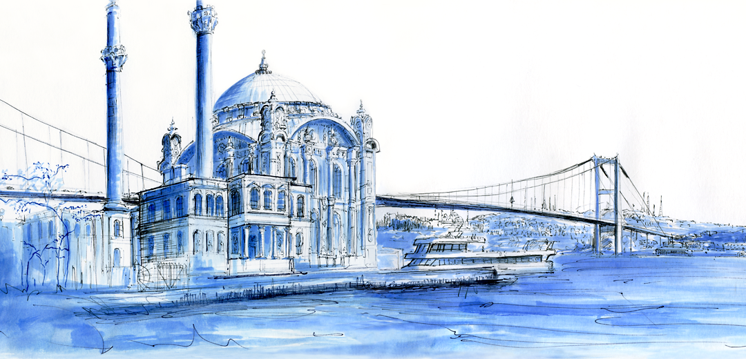 21.04.19- Bosporusbrücke - Moschee von Ortaköy (Istanbul, Di.)