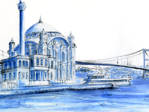 21.04.19- Bosporusbrücke - Moschee von Ortaköy (Istanbul, Di.)