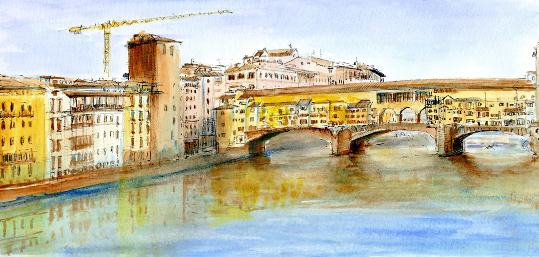 22.10.19- Ponte Vecchio- Arno (Florenz, It.)