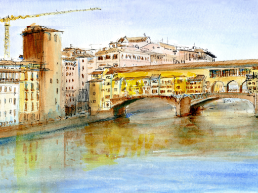 22.10.19- Ponte Vecchio- Arno (Florence, It.)