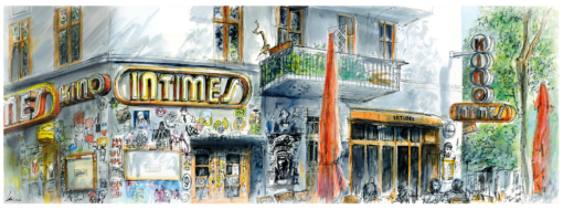 Poster 50x20,5 cm, 26.04.2019- Kino und Café Intimes (Berlin-Friedrichshain)