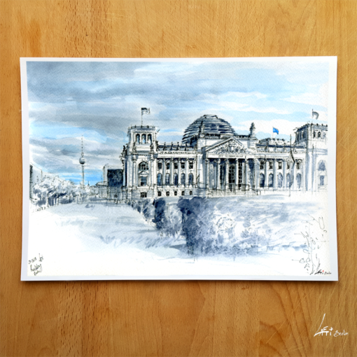 Affiche Reichstag Berlin