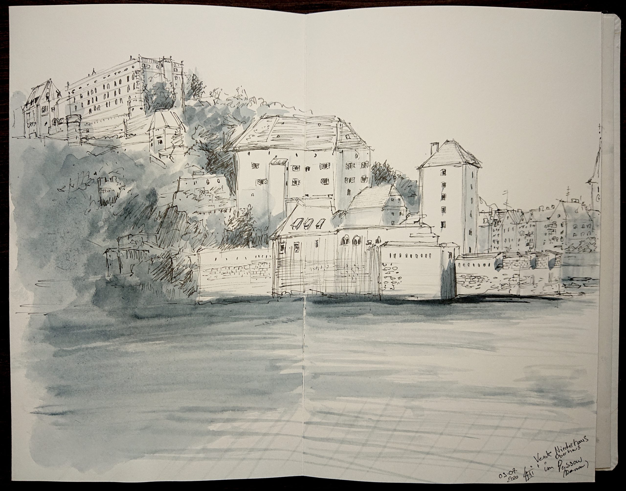 3-Foto carnet- 09.07.2020- Veste Niederhaus-Veste Oberhaus, Passau (Bayern).JPG