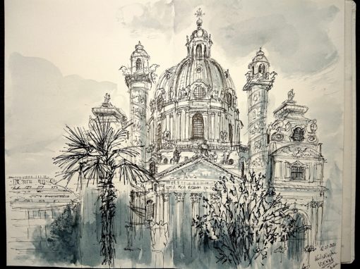 12.07.20- Karlskirche, Vienne (Autriche)