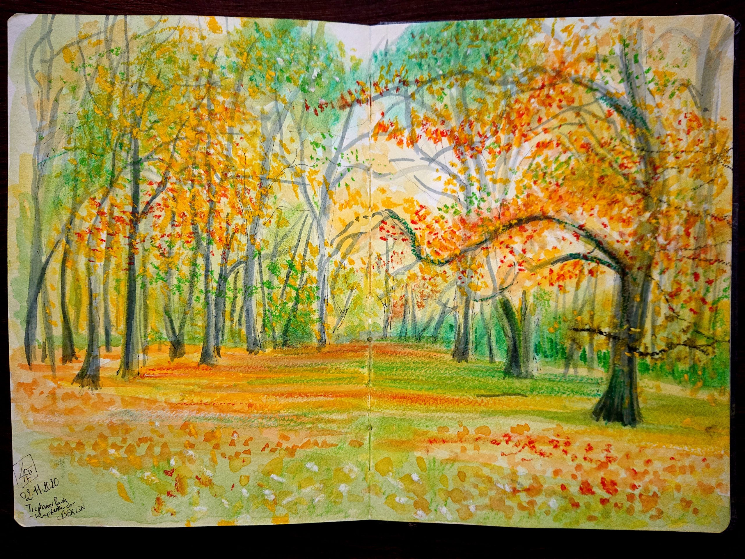 02.11.20- Karpfenteich, Treptower Park (Berlin, Alt-Treptow)