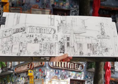 Urban Sketch Kino Intimes -26.04.2019, Berlin