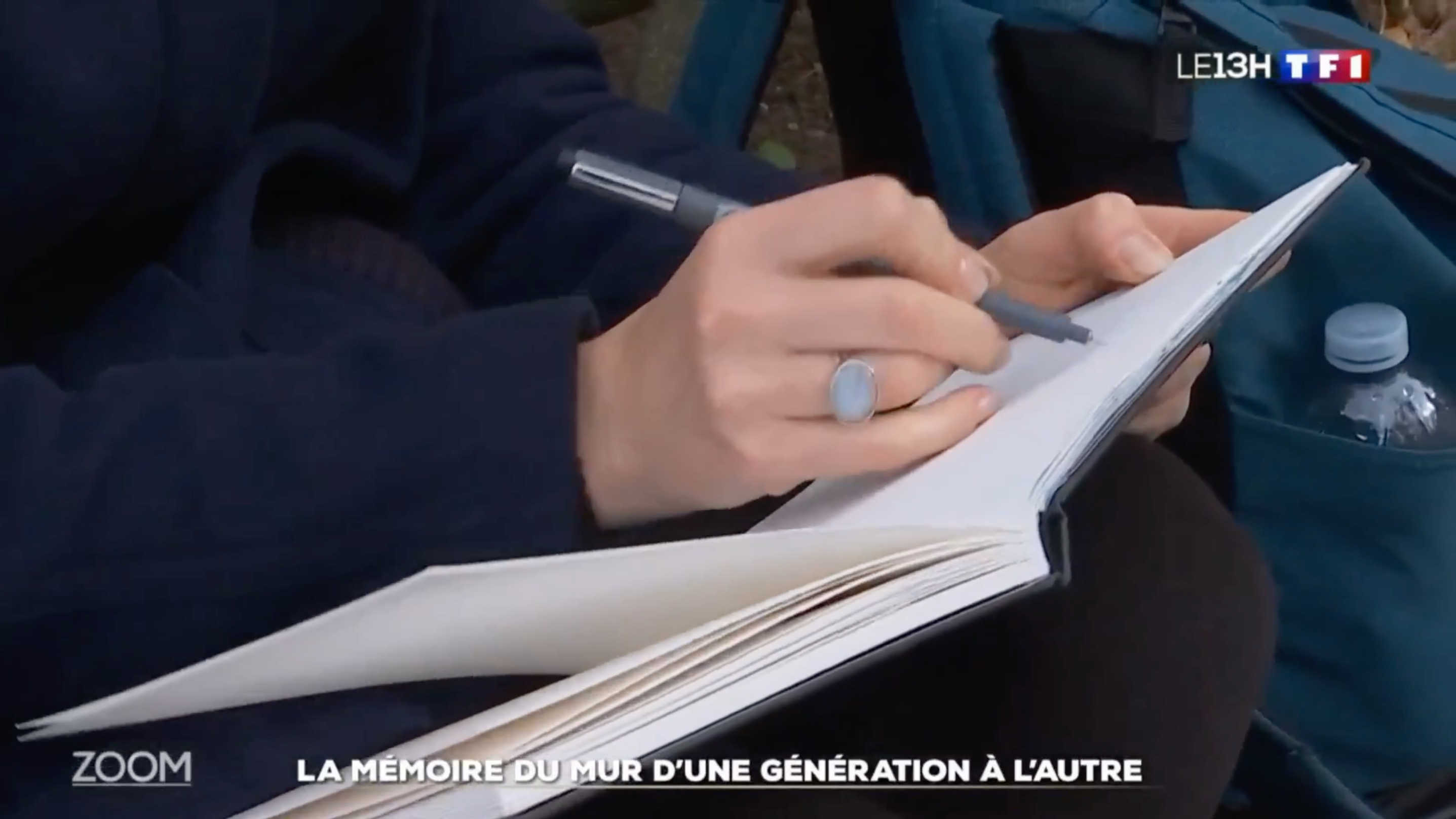 Capture d'écran Laeti 4-Interview TF1- Journal 11.2019